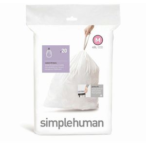 Produktbild für Müllbeutel Simplehuman CW0173, Typ M, 45 Liter