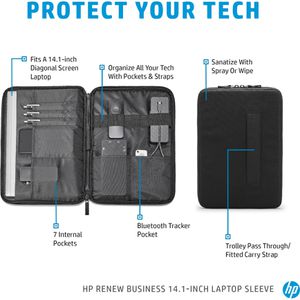 Produktbild für Laptophülle HP Renew Business 3E2U7AA, bis 14,1 Zoll