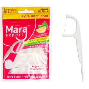 Zahnseide Mara-Expert Premium, ungewachst