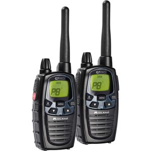 Funkgerät Midland G7 Pro Paar, lizenzfrei PMR446