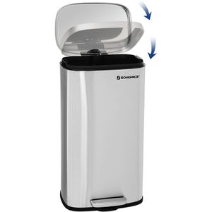 Produktbild für Mülleimer Songmics LTB03NL, silber