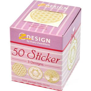 Produktbild für Sticker Zweckform 56817 Z-Design Deko Sticker