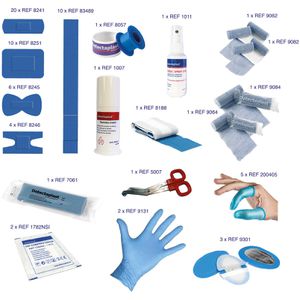 Produktbild für Erste-Hilfe-Koffer Detectaplast Medic Box Food M