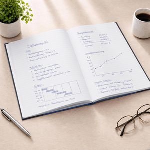 Produktbild für Notizbuch Böttcher-AG Premium, Karton Hardcover