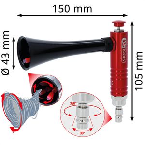 Produktbild für Druckluftpistole KS-Tools 515.5595