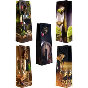 Geschenktüte Böttcher-AG Weinflaschen Mix