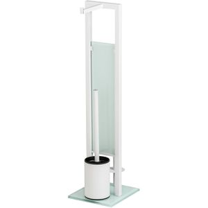 Produktbild für WC-Garnitur Wenko Rivalta, mit Ersatzrollenhalter