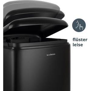 Produktbild für Mülleimer Les-Collectors N705, schwarz
