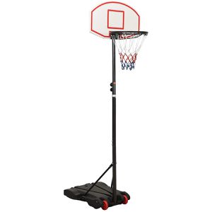 Produktbild für Basketballkorb vidaXL 93655, weiß, indoor &amp; outdoor