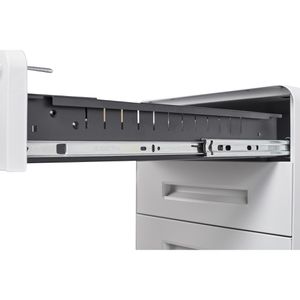 Produktbild für Rollcontainer Bisley EasyRoll, aus Metall, weiß
