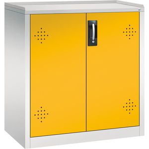 Produktbild für Umweltschrank CP-Möbel 8821-315, lichtgrau / gelb