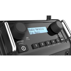 Produktbild für Baustellenradio PerfectPro DABPRO, Akku 18V