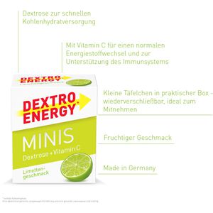 Produktbild für Traubenzucker Dextro Energy Minis Limette