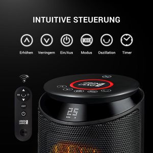 Produktbild für Heizlüfter LEBENLANG LBE0279, mit 3 Stufen bis 2000 Watt