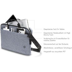 Produktbild für Laptoptasche Dicota Eco Slim Motion, denim blau