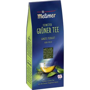 Tee Meßmer Grüner Tee, Ganzes Teeblatt