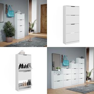 Produktbild für Schuhschrank Vicco Luca, weiß