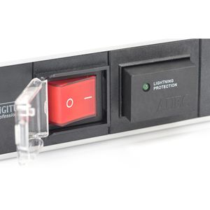Produktbild für Steckdosenleiste Digitus Professional mit 2m Kabel