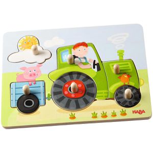 Produktbild für Motorikspielzeug Haba 1302535001, Peters Bauernhof