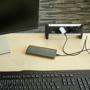 Produktbild für Tischsteckdose Bachmann Desk 1, ohne Zuleitung