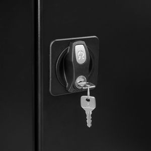 Produktbild für Werkzeugschrank Güde Typ C Black Line, aus Metall, schwarz