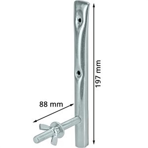 Produktbild für Wandhaken Vormann Felgenhalter 001466001Z, Metall