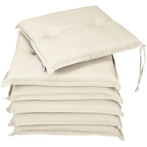 Stuhlkissen Detex Boston, creme, für Außen