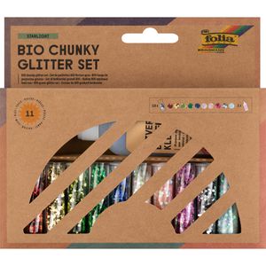 Glitzer Folia 5891 Bio Chunky Glitter-Set