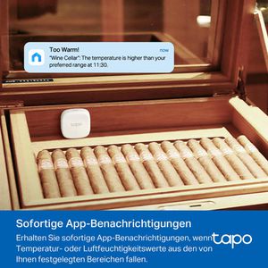 Produktbild für Thermo-Hygrometer Tapo T310, digital