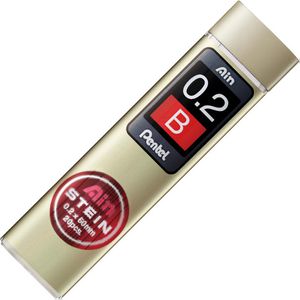 Druckbleistiftminen Pentel Ain Stein C272W-B, B