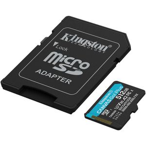 Produktbild für Micro-SD-Karte Kingston Canvas Go! Plus SDCG4/512GB, 512GB