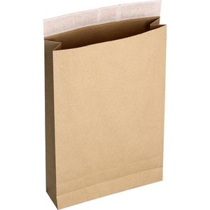 Produktbild für Faltentaschen flexiPAK Eco, B4, braun