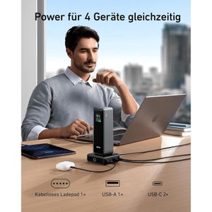 Produktbild für Ladestation Anker A1902311 4in1