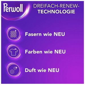 Produktbild für Waschmittel Perwoll Renew Advanced schwarz