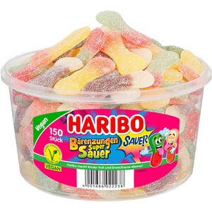 Fruchtgummis Haribo Bärenzungen Super Saure