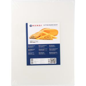 Produktbild für Schneidebrett Hendi 825600 HACCP aus Kunststoff