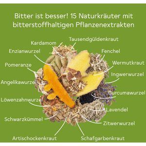 Produktbild für Bitterstoffe BitterLiebe Original, 50 ml für 1700 Tropfen