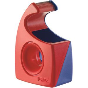 Klebefilmabroller Tesa 57443 Easy Cut, rot/blau