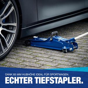 Produktbild für Rangierwagenheber NTG WGH.2085, extra flach