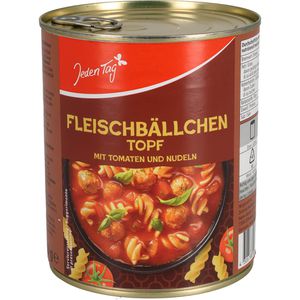 Produktbild für Fertiggericht JedenTag Fleischbällchentopf
