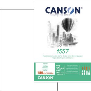 Produktbild für Zeichenblock Canson 1557, A5