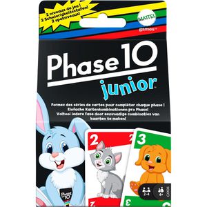 Kartenspiel Mattel GXX06, Phase 10 Junior