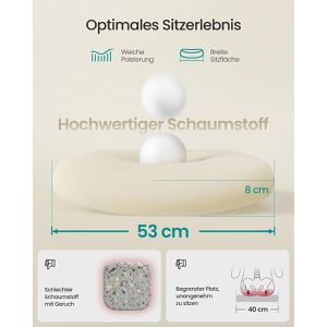 Produktbild für Bürostuhl Songmics OBN047B01
