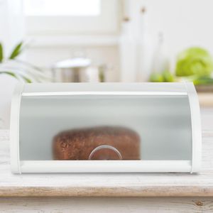 Produktbild für Brotkasten Relaxdays 10023833, Metall / Kunststoff