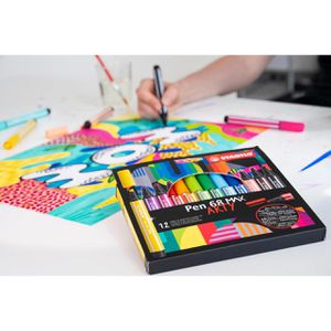 Produktbild für Filzstifte Stabilo Pen 68 MAX, 768/20-31-20