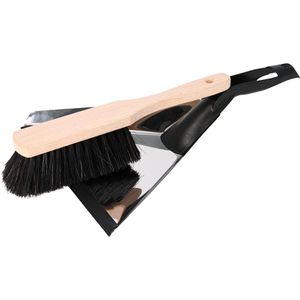 Produktbild für Kehrgarnitur BÜMAG Edelstahl, mit Kunststoffborsten