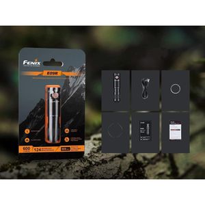 Produktbild für Taschenlampe Fenix E09R, LED, aufladbar