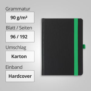 Produktbild für Notizbuch Geiger Color-Book, Karton Hardcover