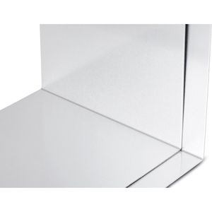 Produktbild für Buchstütze Maul 3527508, silber