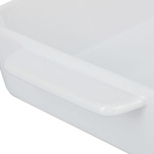 Produktbild für Auflaufform Relaxdays 10034329, weiß, aus Keramik